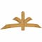 Ekena Millwork Davenport Rough Sawn Timber Gable Bracket, Western Red Cedar, 96"W x 28"H x 2"D x 6"F, 7/12 Pitch GBW096X28X0206DAV00RWR - alternate 2